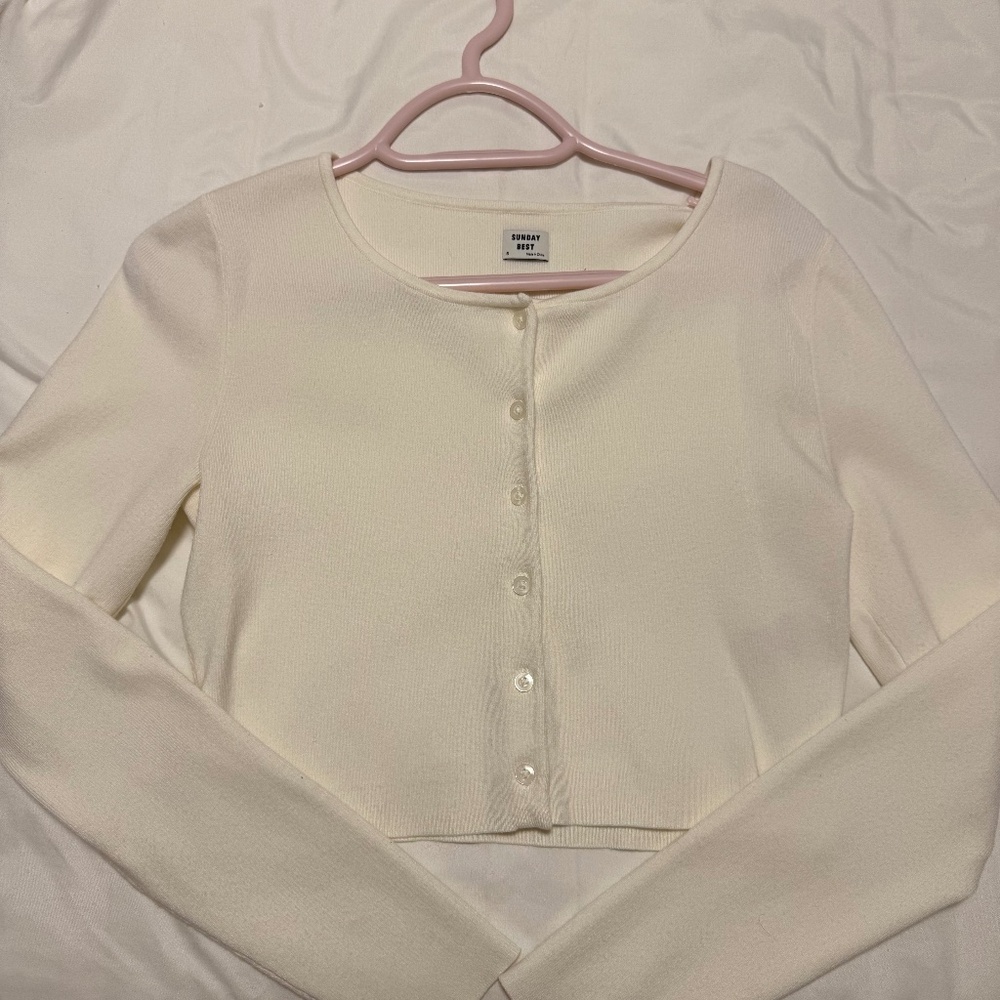 Sunday Best Izzy Cardigan in Light Birch